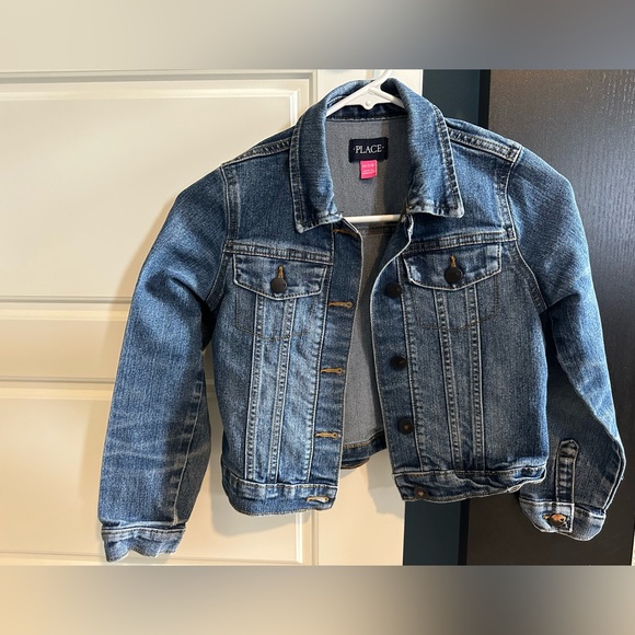 Girls 7/8 Children’s Place Jean Jacket - LIKE NEW! - Picture 1 of 9